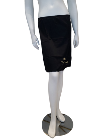 Slimit SLM2570 20" Black Slimit Nylon Half Slip myselflingerie.com